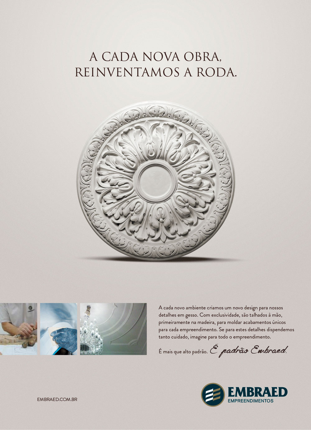 Premiação para campanha dos detalhes dos empreendimentos Embraed — imagem 1