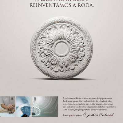 Premiação para campanha dos detalhes dos empreendimentos Embraed