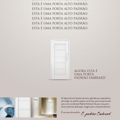 Premiação para campanha dos detalhes dos empreendimentos Embraed