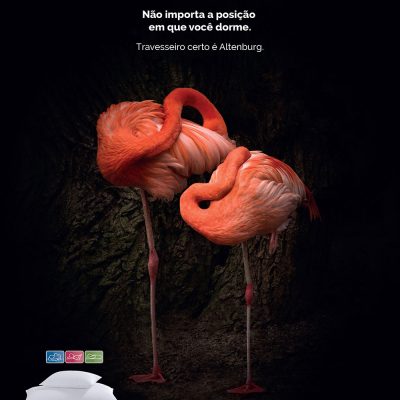Campanha premiada vende a variedade de travesseiros Altenburg