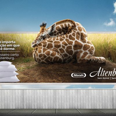 Campanha premiada vende a variedade de travesseiros Altenburg